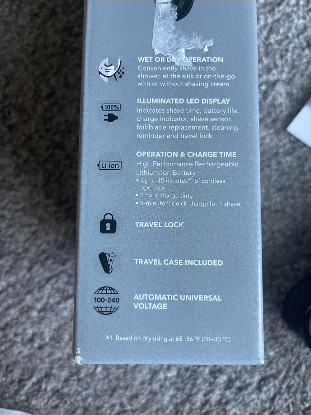 Panasonic ARC5 Electric Shaver - Picture 8 of 11